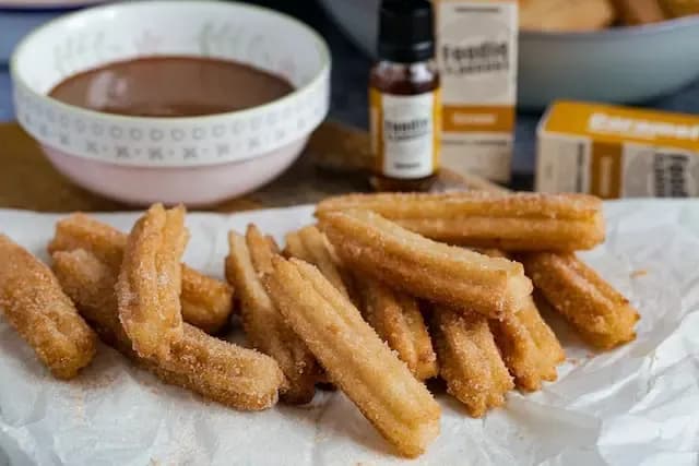 Churros con chocolate